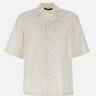 Camicia in misto seta 50564447 920 BOSS 