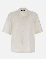 Camicia in misto seta 50564447 920 BOSS 
