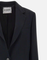 Blazer in viscosa L0215142 9000 ICEBERG 