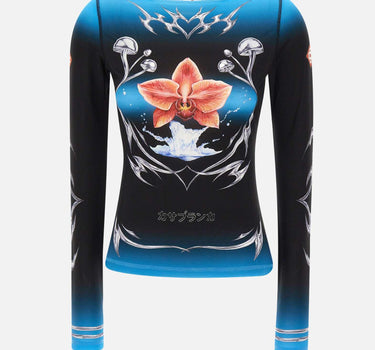 "Slinky jersey top" WAW25JTP404 01 CASABLANCA 