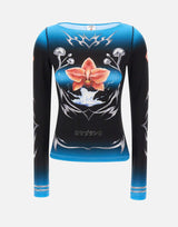 "Slinky jersey top" WAW25JTP404 01 CASABLANCA 