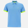 "Stripe Fluo polo" A35120 56 SUN68 