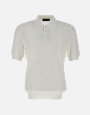 Polo in maglia di cotone organico 57113 20620002 GRAN SASSO 