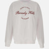 Felpa "Beverly Script Crewneck" ST07164257WH01 WHITE SPORTY & RICH 