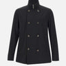 Giacca in tessuto crepe S08MUC602 18599 MONTECORE 