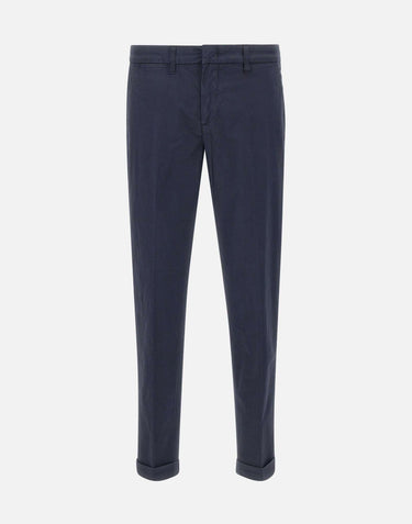 Pantaloni Slim in Gabardine Stretch NTM8650187TGUR U824 FAY 