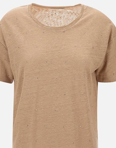 T-shirt in lino 198021 189 KANGRA 