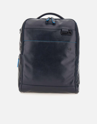 Zaino in pelle CA4818B2V BLU PIQUADRO 