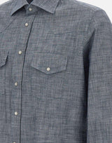 Camicia "Iconic" X75CAMA09 TES0I18519N ELEVENTY 