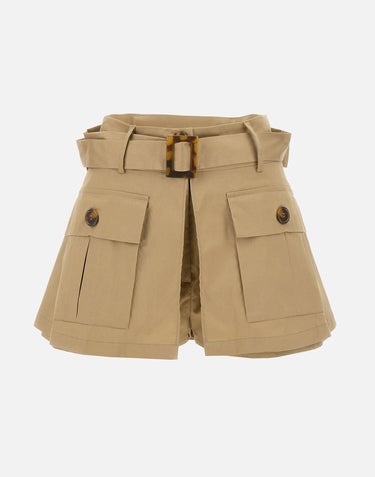 Shorts "Safari" 8305 CAMEL LES FILLES D'EVA 