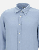 Camicia in lino CFWOSI0113 MRUT337230052 WOOLRICH 