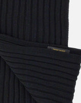 Sciarpa in lana e cashmere 13898 19615999BLACK GRAN SASSO 