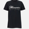 T-shirt in jersey di  cotone 4T063A N0990 BLUMARINE 
