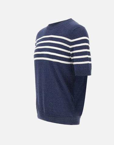 Maglia in misto lino e cotone 57169 18666598 GRAN SASSO 