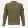 Felpa in cotone biologico a nido d'ape 6100056S0044 V005G STONE ISLAND 