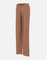 Pantaloni palazzo in maglia di lino 195015 800 KANGRA 