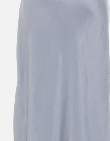 Gonna sottoveste in raso con spacco laterale V890230667 431LTL VINCE. 