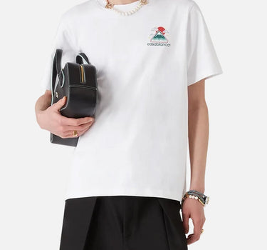 "Montagne ondulee printed t-shirt" MPF25JTS001 04 CASABLANCA 