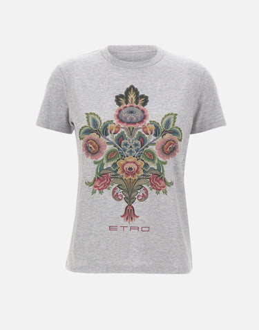 T-shirt in cotone WRMA0006 AKB22S8290 ETRO 