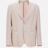 Blazer in misto lino e lana M75GIAC12 TES0K02426 ELEVENTY 