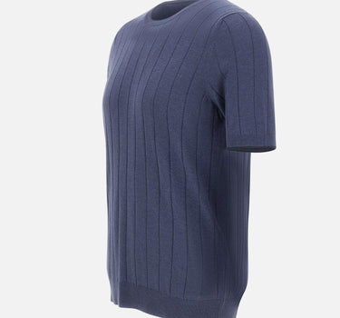 Maglia in seta a maniche corte 43116 23510570 GRAN SASSO 
