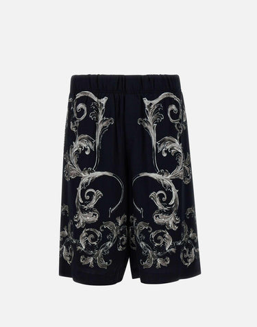 Bermuda "Outline" fantasia baroque 78GAD10B NS626899 VERSACE JEANS COUTURE 