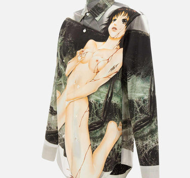 Camicia  "Crash"  in cotone MOSS24SR01906 373 MOWALOLA 