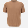Maglia a maniche corte in misto seta e cotone 300421 190 KANGRA 