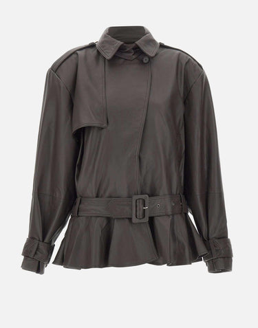 Giacca biker in pelle 115817 1667 ROTATE BIRGER CHRISTENSEN 