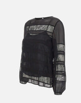 Blusa con pizzo "Piquet" 2523116102200 001 MARELLA 