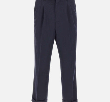 "Le pantalon à plis cropped" BP192 WV008NY DROLE DE MONSIEUR 