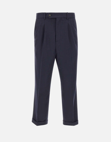 "Le pantalon à plis cropped" BP192 WV008NY DROLE DE MONSIEUR 