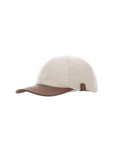 Cappello da Baseball con visiera in pelle N77CPLN15 TES0N0260205 ELEVENTY 