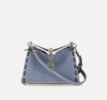Borsa "Vela" in suede con infilature WP1B0001 AE307B0028 ETRO 