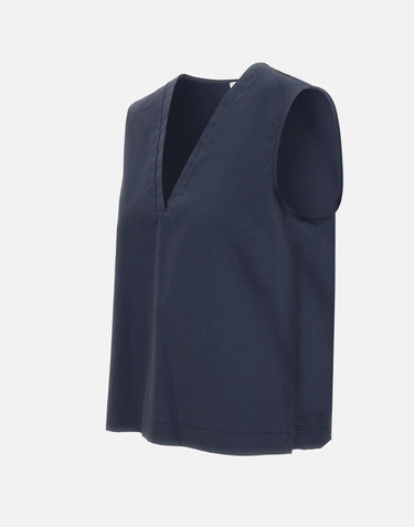 Top in popeline di cotone RP1MR018 3003 KAOS 