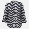 Giacca casual con fantasia geometrica 261097 4252 JOSEPH RIBKOFF 