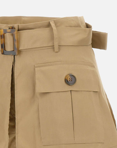 Shorts "Safari" 8305 CAMEL LES FILLES D'EVA 