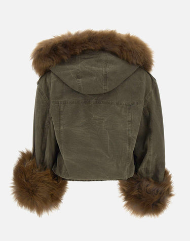 Bomber con pelliccia 2J203A C5235 BLUMARINE 