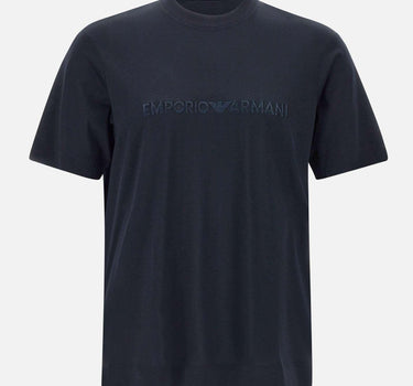 T-shirt  in cotone e lyocell EM001070 AF13747UB118 EMPORIO ARMANI 