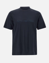 T-shirt  in cotone e lyocell EM001070 AF13747UB118 EMPORIO ARMANI 