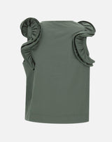 Blusa  in popeline di cotone QP1MR021 5022 KAOS 