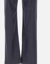 Pantaloni in lana con orli sfrangiati SH0KA0075 M35466524M MM6 MAISON MARGIELA 