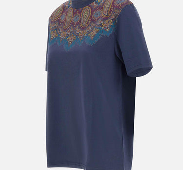 T-shirt stampa multicolor WRMA0005 AKB23B0310 ETRO 