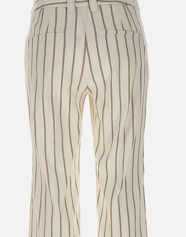 Pantalone flare in lino e cotone 2613131112200 001 MARELLA 
