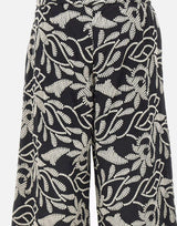 Pantaloni con ricamo floreale P002P000488N 001 ELENA MIRO' 