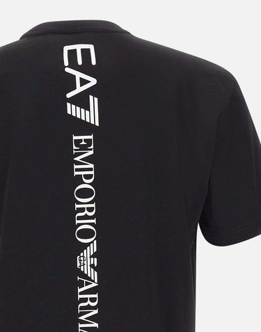 T-shirt "Logo Series" in jersey di cotone 7M000567 AF10375MC001 EA7 