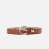 Cintura in pelle CN9903707 GRNBRICKRED GIANNI CHIARINI 