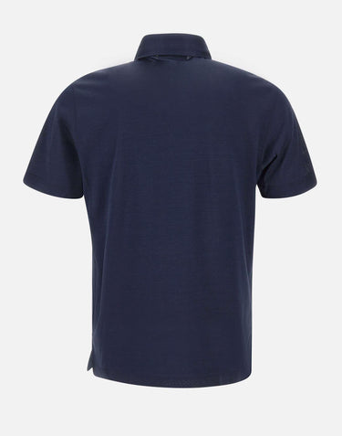 Polo in cotone filo di Scozia 60103 74060598 GRAN SASSO 