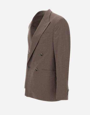 Blazer doppiopetto relaxed fit in fresco lana stretch 4032G2002Y 26000029 MANUEL RITZ 