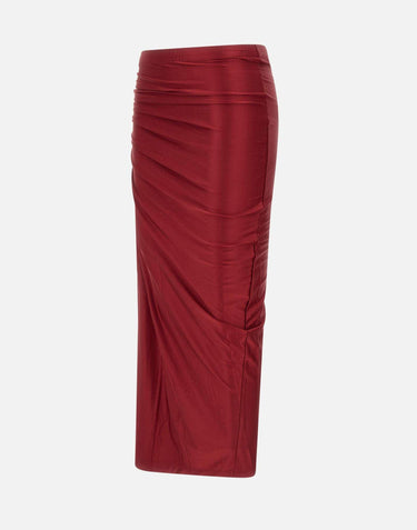 Gonna in viscosa stretch 25PJJU515VI0267 P644 RABANNE 